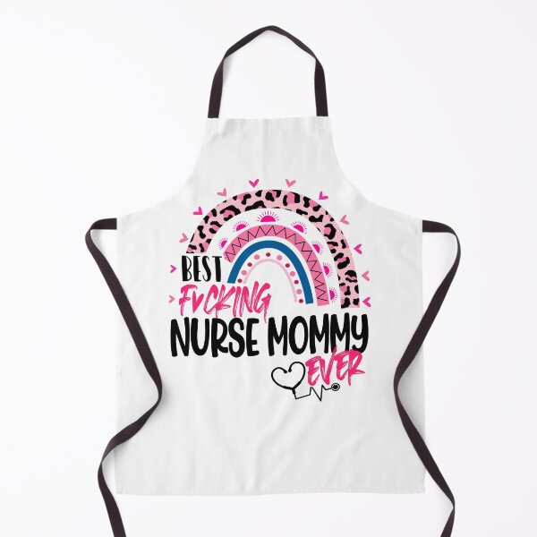 Artikelvorschau, Best Nurse Mommy Ever Mothers Day Nurses Day Leopard Rainbow entworfen und verkauft von EasyPrintGift.