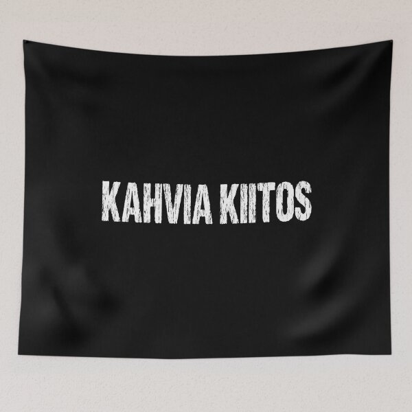 Item preview, Kahvia Kiitos Coffee Please Finnish Language Finland Suomi designed and sold by Nirvanibex.