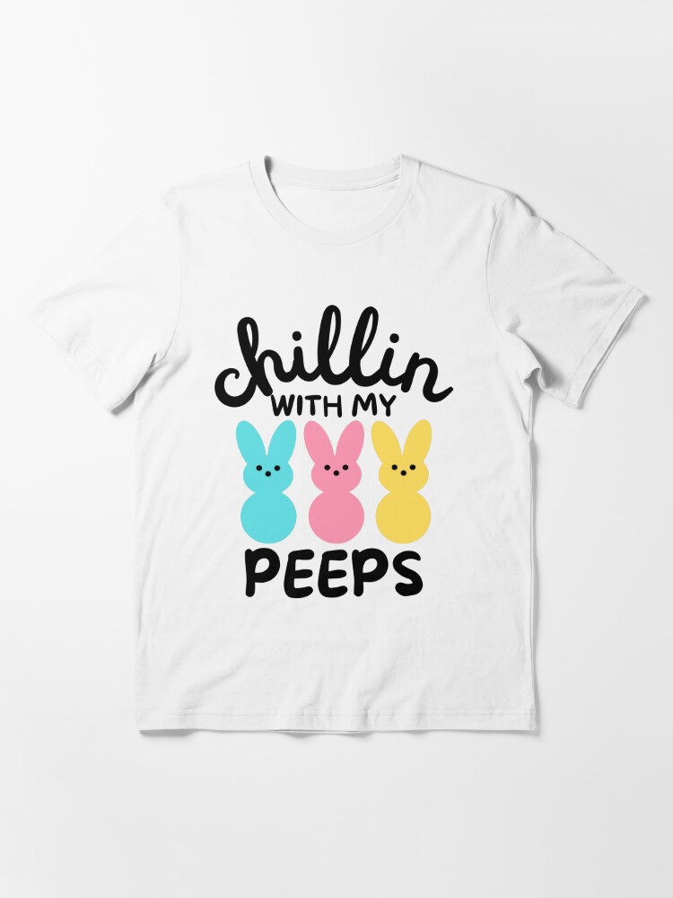 PEEPS® Chilling with my Peeps Oversized Boyfriend Tee: Women's