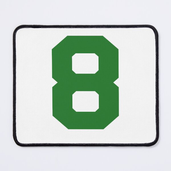 Item preview, Number 8, Green eight, Sports number 8 designed and sold by TheCultStuff.