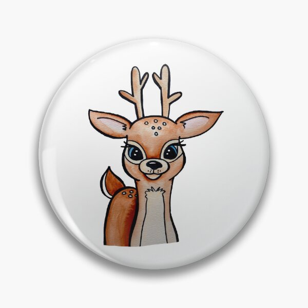 Item preview, Deer in Watercolor designed and sold by kmstudio.