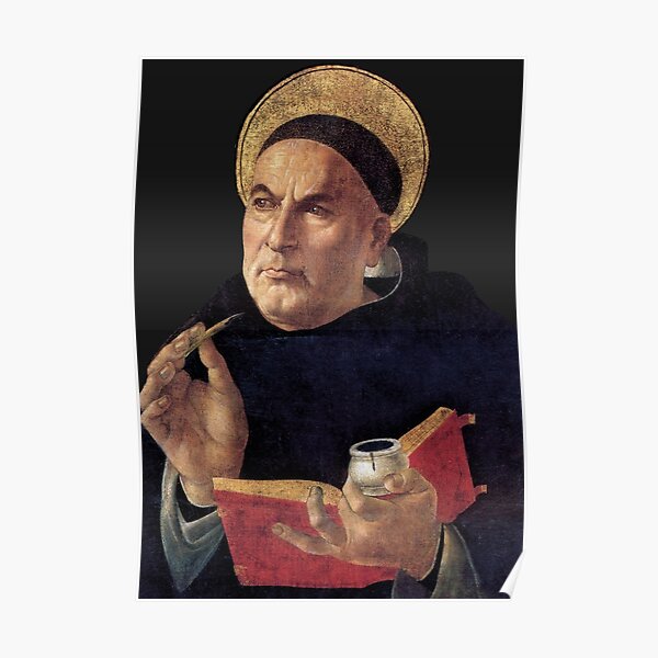 Saint Thomas Aquinas Poster