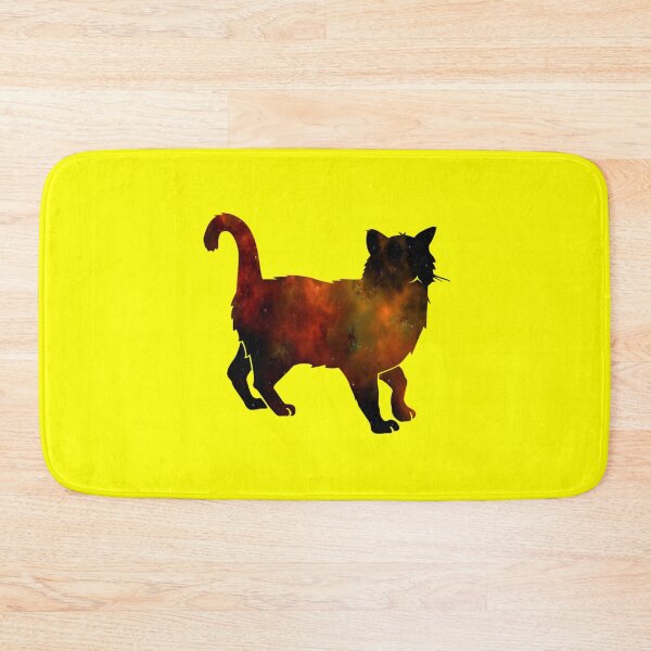 Item preview, black space cat designed and sold by cute-cats-world.