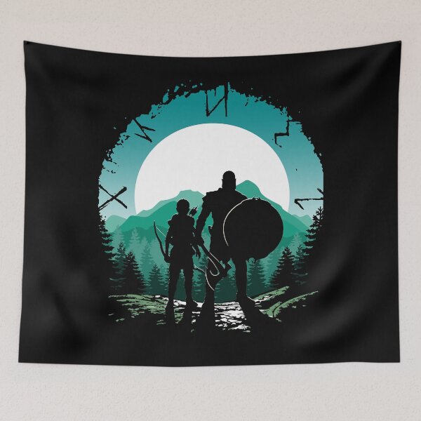 Item preview, Kratos and son designed and sold by lyonelshamyra.