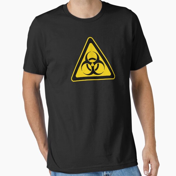 Item preview, Panneau d'avertissement de danger biologique - Jaune et noir - Triangulaire designed and sold by Graphix.