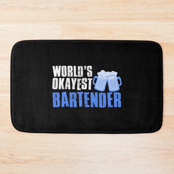 Item preview, Worlds Okayest Bartender designed and sold by FNStuff.