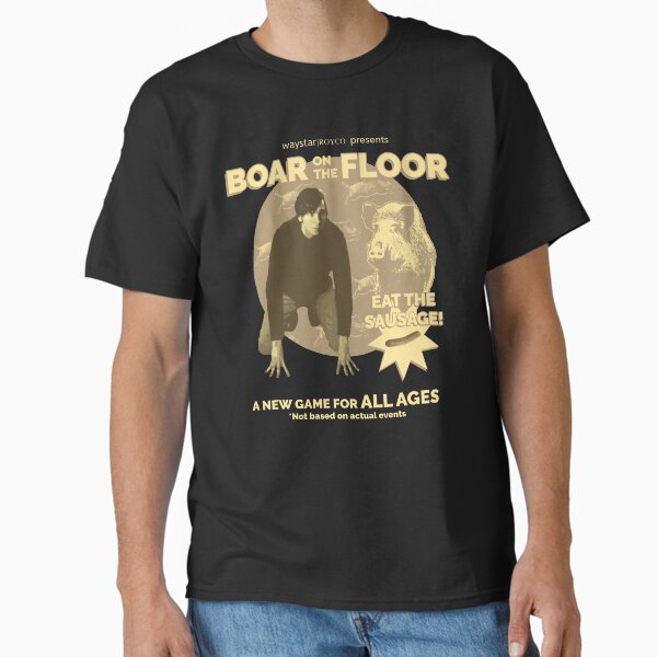 Vista previa del artículo con la obra «Boar on the floor», diseñado y vendido por davidmm99.