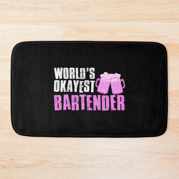 Item preview, Worlds Okayest Bartender designed and sold by FNStuff.