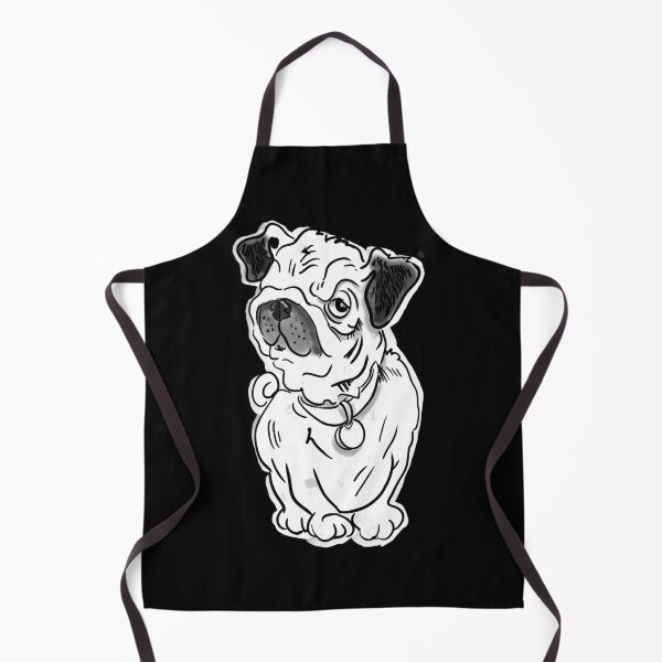 Item preview, Little pug cartoon designed and sold by SilentlyRob668.