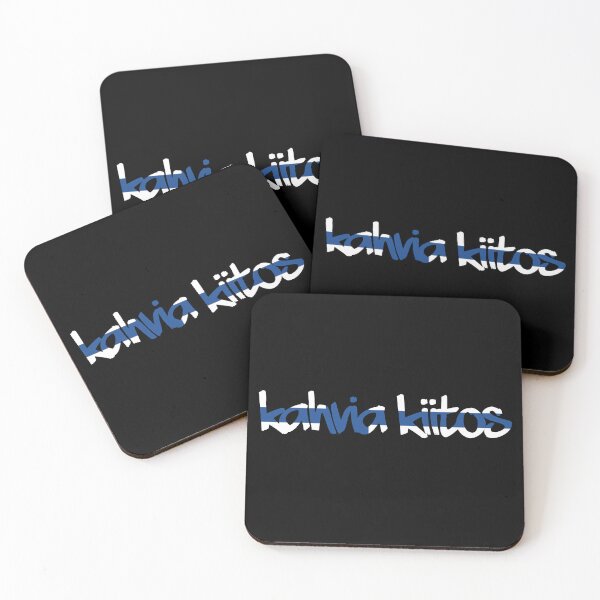 Item preview, Kahvia Kiitos Coffee Please Finnish Language Finland Suomi designed and sold by Nirvanibex.