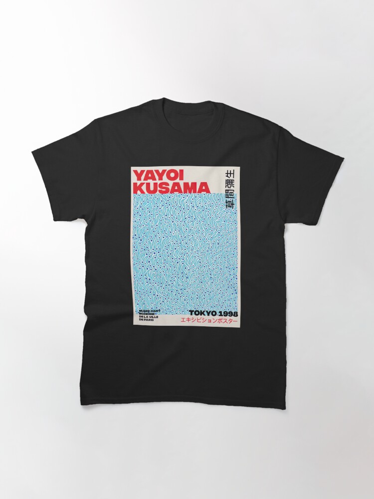 Blue Yayoi Kusama Tokyo 1998 Japanese Art Classic T-Shirt sold by ...