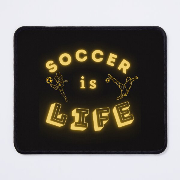 Item preview, Soccer is life. designed and sold by Design Vibes.