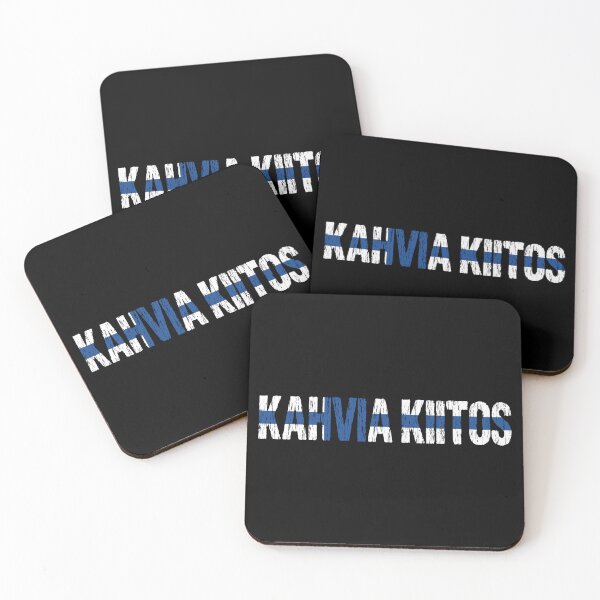 Item preview, Kahvia Kiitos Coffee Please Finnish Language Finland Suomi designed and sold by Nirvanibex.