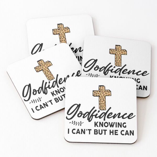 Item preview, Godfidence Knowing I Can't But He Can designed and sold by Moeez Javed.