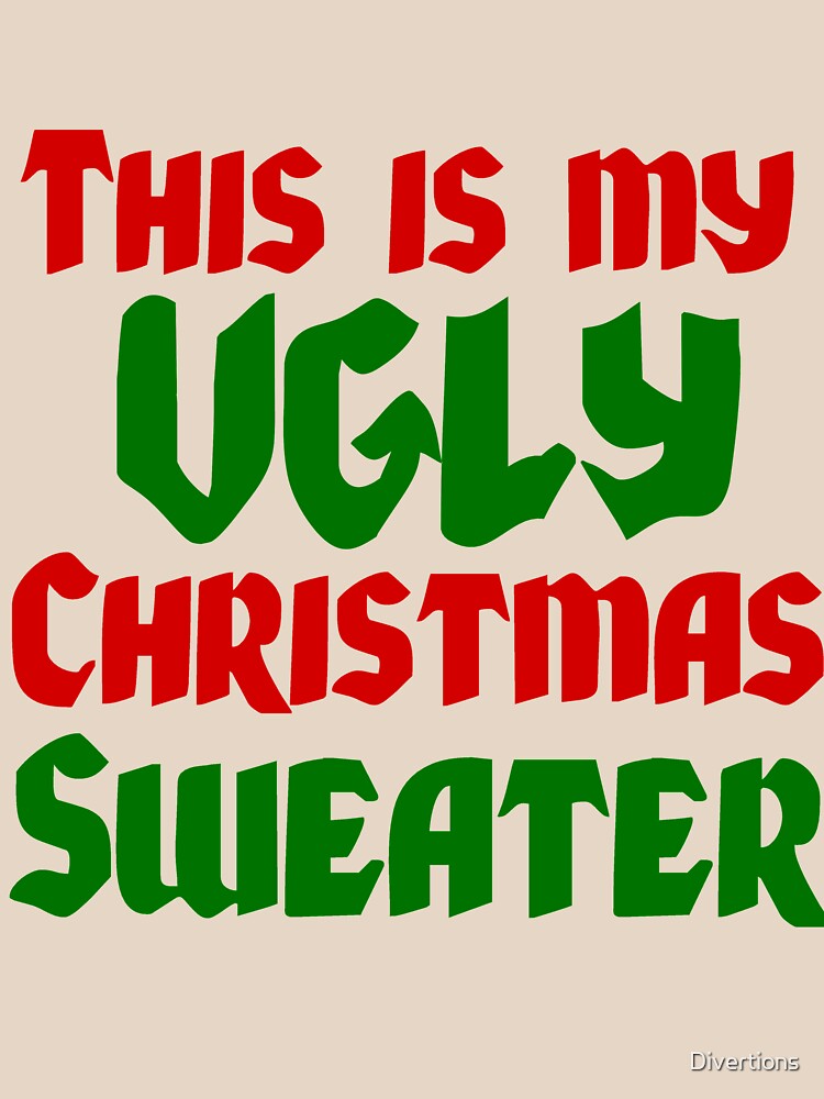This is my ugly christmas sweater t shirt Clearance