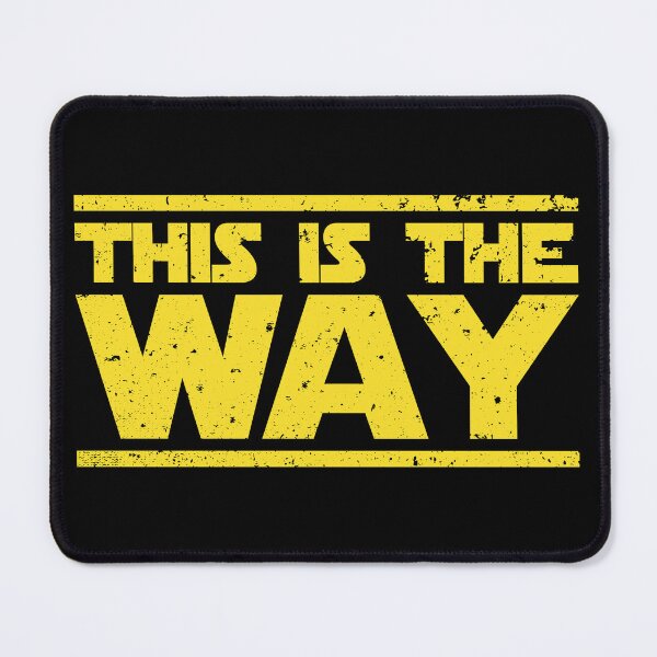 Item preview, This is the way (yellow grunge) designed and sold by ModernJustice.