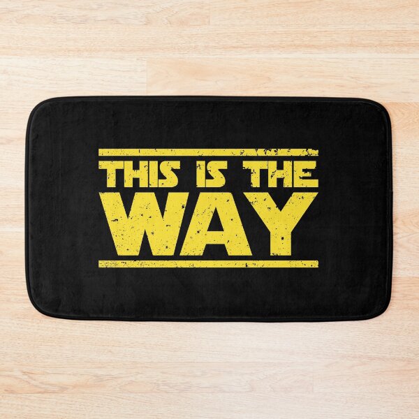 Item preview, This is the way (yellow grunge) designed and sold by ModernJustice.