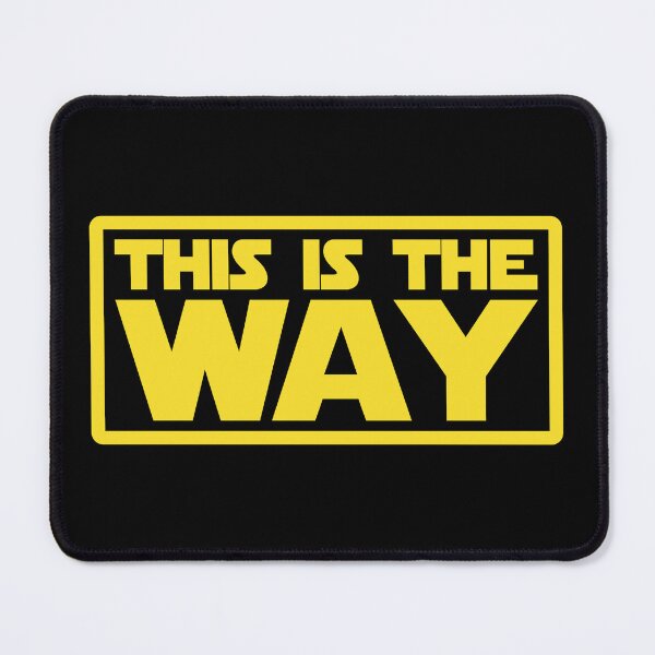 Item preview, This is the way (yellow) designed and sold by ModernJustice.