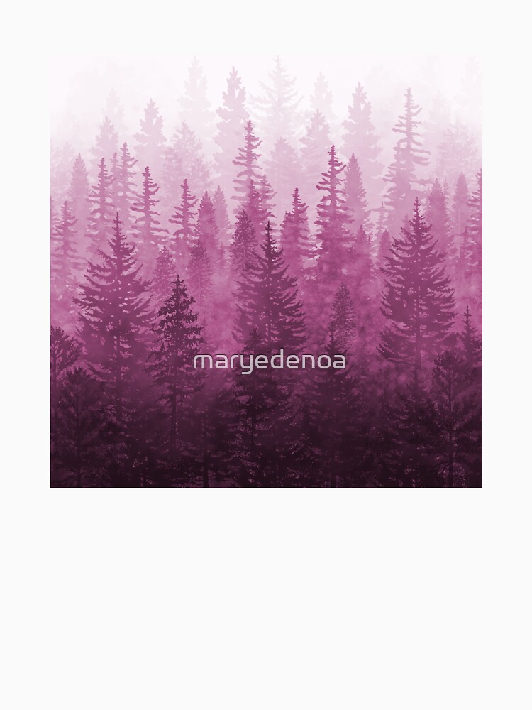 My Misty Secret Forest - magenta | Pullover Hoodie