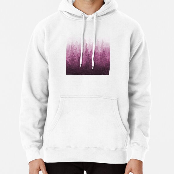 My Misty Secret Forest - magenta | Pullover Hoodie