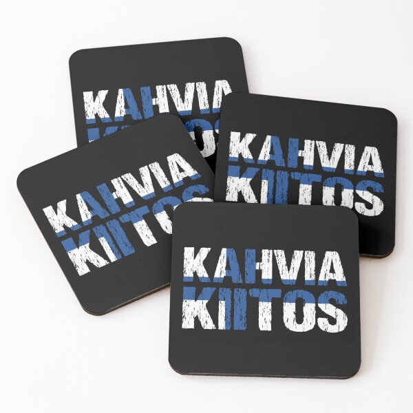 Item preview, Kahvia Kiitos Coffee Please Finnish Language Finland Suomi designed and sold by Nirvanibex.
