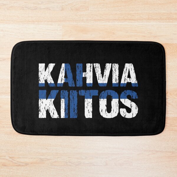 Item preview, Kahvia Kiitos Coffee Please Finnish Language Finland Suomi designed and sold by Nirvanibex.