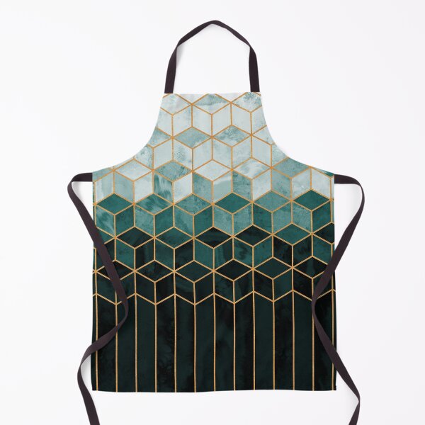 Item preview, Teal Cubes Luxury designed and sold by AmbienceArt.
