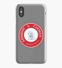 Armbar & Choker BJJ iPhone Case/Skin