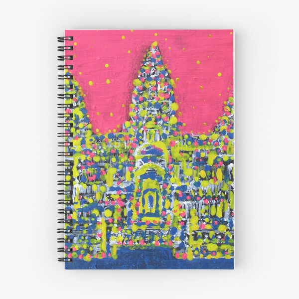 Item preview, ANGKOR WAT - acrylic painting designed and sold by lautir.