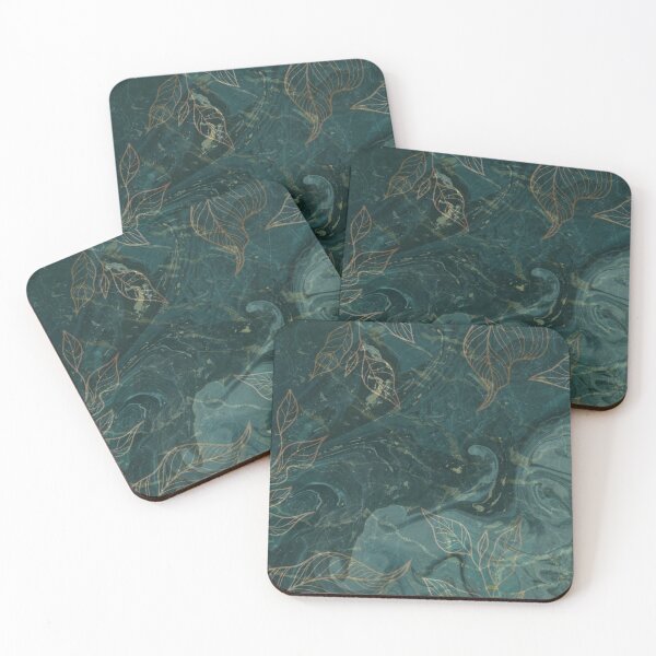 Item preview, gold leaves designed and sold by Beeroclock.