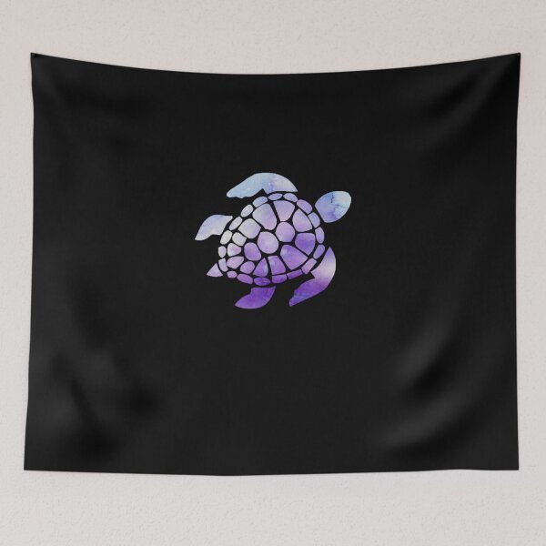 Item preview, Purple Sea Turtle  Sticker designed and sold by FarukErcanGuler.