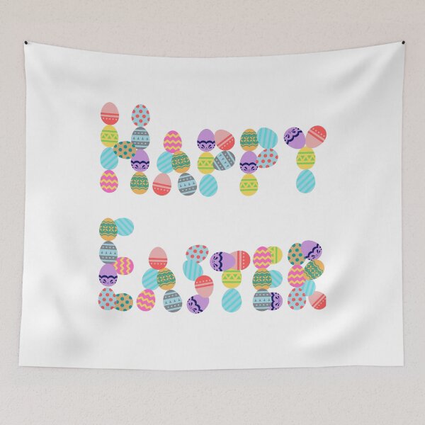 Item preview, Happy Easter Made Of Eggs | Easter Egg Hunt | Funny Easter designed and sold by CosmicStory.