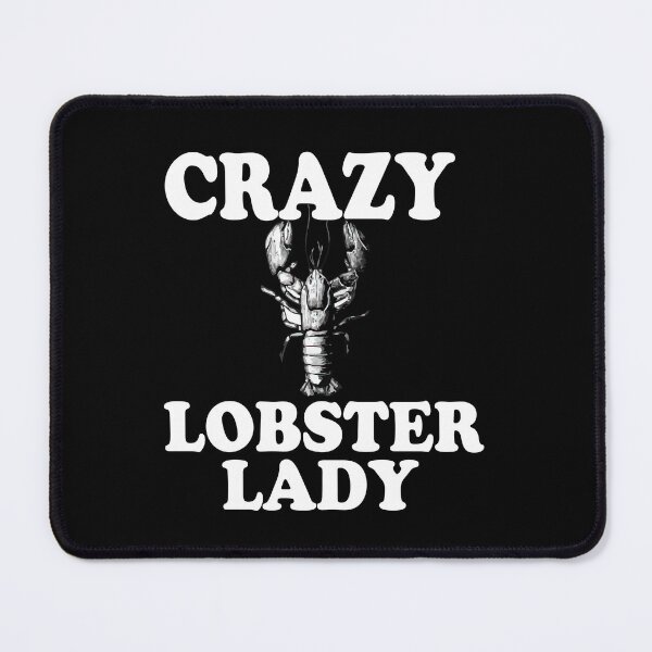 Item preview, Crazy Lobster Lady Funny Crawfish Red Gift Essential T-Shirt designed and sold by Score Screen.