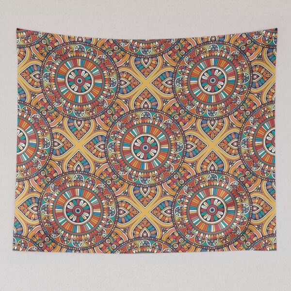 Item preview, Ethnic Mandala Colorful Pattern   designed and sold by Vic Torys ☆.