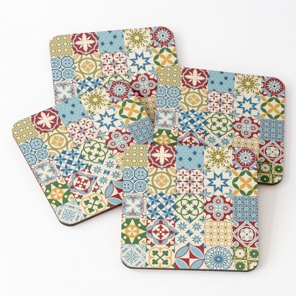 Item preview, Intrincado patrón de mosaico portugués esencial. designed and sold by zicohoneybear.