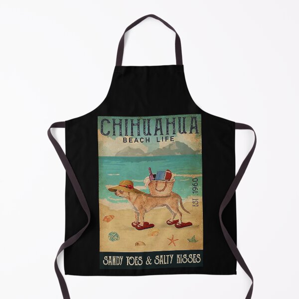 Item preview, Chihuahua dog beach life funny quotes designed and sold by Douglafa.