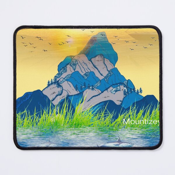 Item preview, mountains sunset designed and sold by Mountizey.