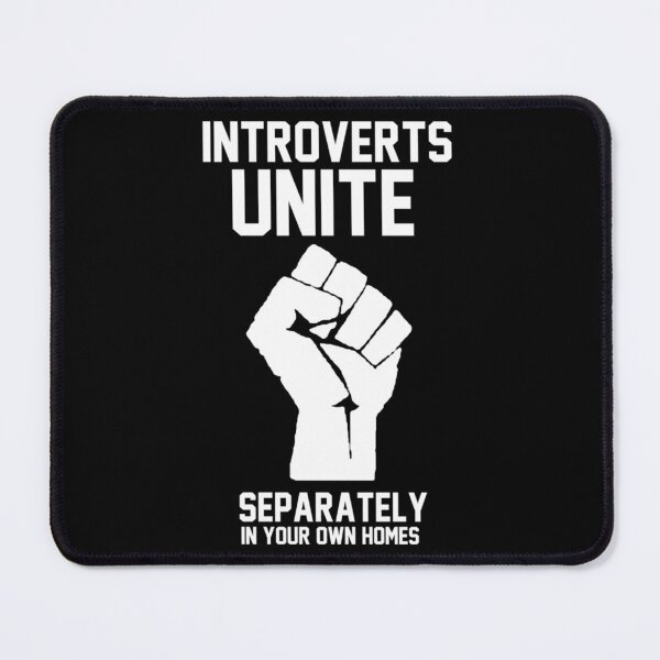 Item preview, Introverts unite separately in your own homes Essential . designed and sold by zicohoneybear.