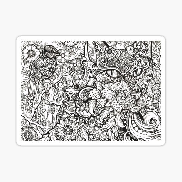 Mister Kitty Sticker