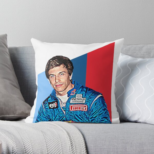 F1 Driver Face Pillow