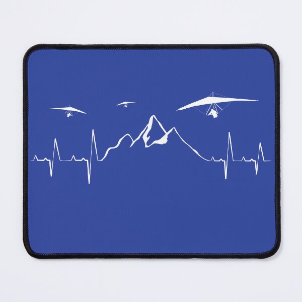 Item preview, Hang Gliding Pilot Air Sport Heartbeat Hang Glider designed and sold by NUMAcreations.
