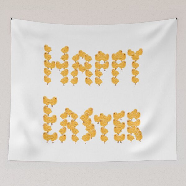 Item preview, Happy Easter Made Of Chicks! | Easter Chicks | Funny Easter designed and sold by CosmicStory.