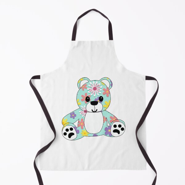 Item preview, cuddly little teddy (floral edition) designed and sold by ShipsinParadise.