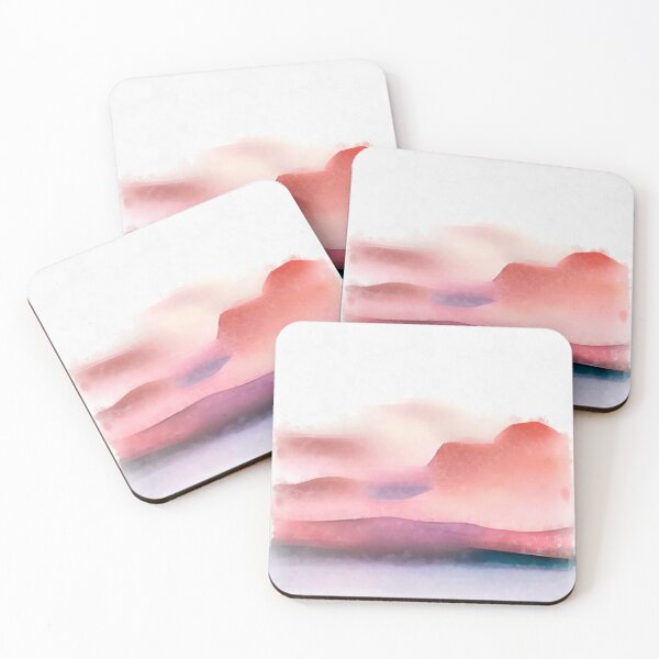 Item preview, Abstract Minimalist Art 12 Watercolor Landscape designed and sold by mhfoto.