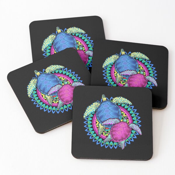 Item preview, Hawaii Sea Turtles Polynesian Tattoo Hawaiian Tribal Mandala Turtle designed and sold by bestshirtdesign.