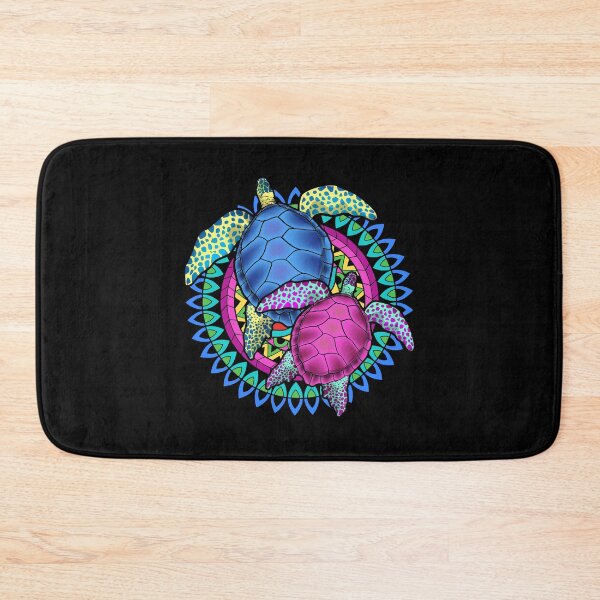 Item preview, Hawaii Sea Turtles Polynesian Tattoo Hawaiian Tribal Mandala Turtle designed and sold by bestshirtdesign.
