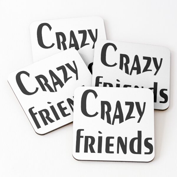 Item preview, Crazy friends make best memories.... designed and sold by DesignCaption.