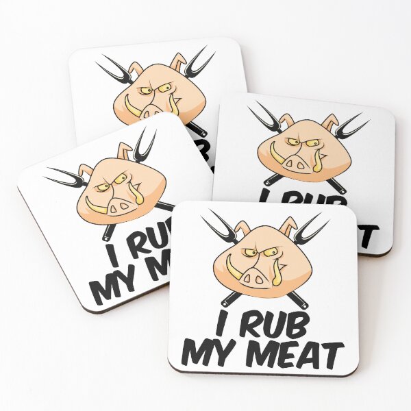 Item preview, I RUB MY MEAT designed and sold by pedrolealmkt.