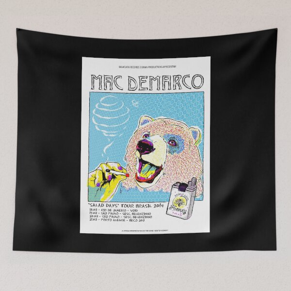 Item preview, Great Model Mac Demarco Tour Poster Awesome For Movie Fan designed and sold by Kautzer1980.