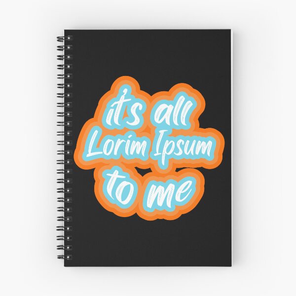 Item preview, It's all lorim ipsum to me designed and sold by BRU Design.